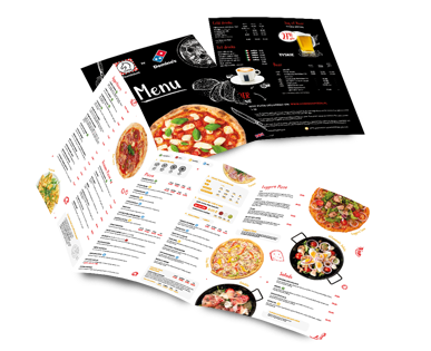 Pizza Dominium menu